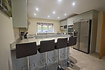 open plan self catering kitchen diner